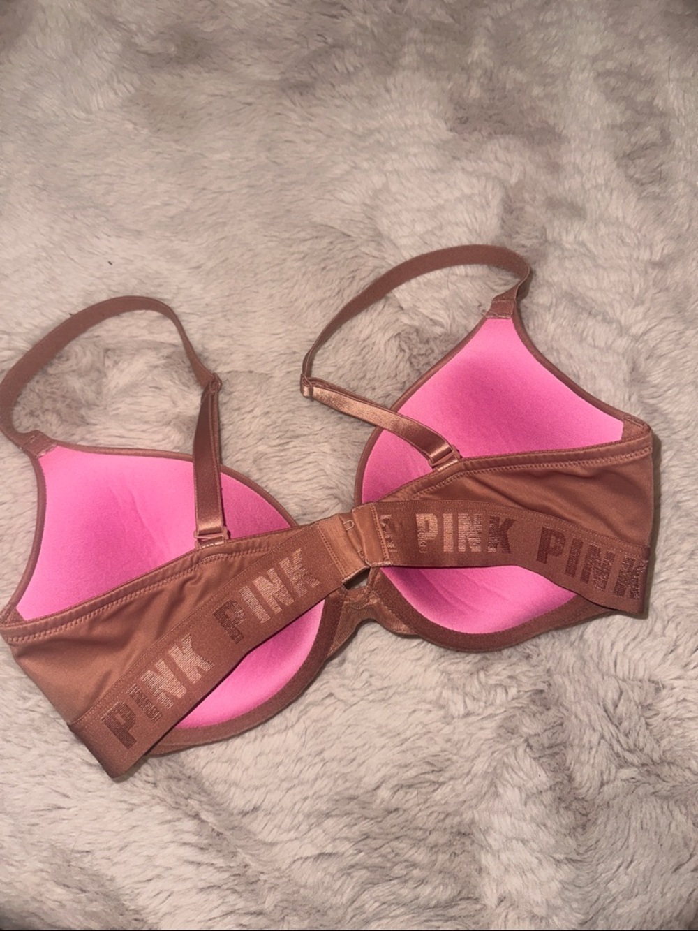 PINK Victoria's Secret Smooth Mauve T-Shirt Bra